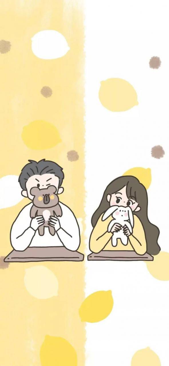 情侶微信聊天背景圖一人一半(戀人微信專用聊天背景圖)