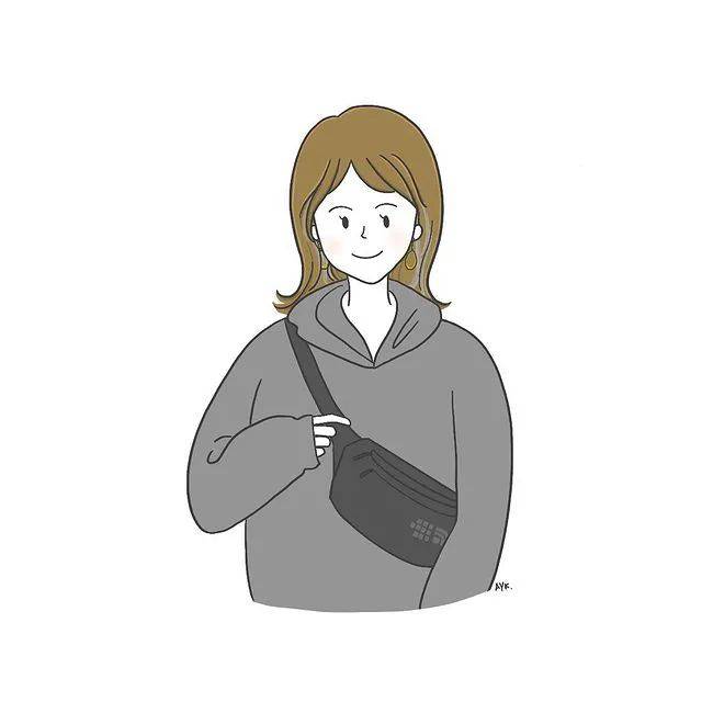 小清新簡筆畫女生微信頭像(女生ins文藝風頭像)