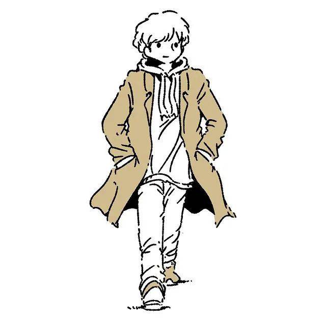小清新簡筆畫女生微信頭像(女生ins文藝風頭像)
