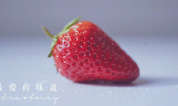 摘草莓文案朋友圈句子