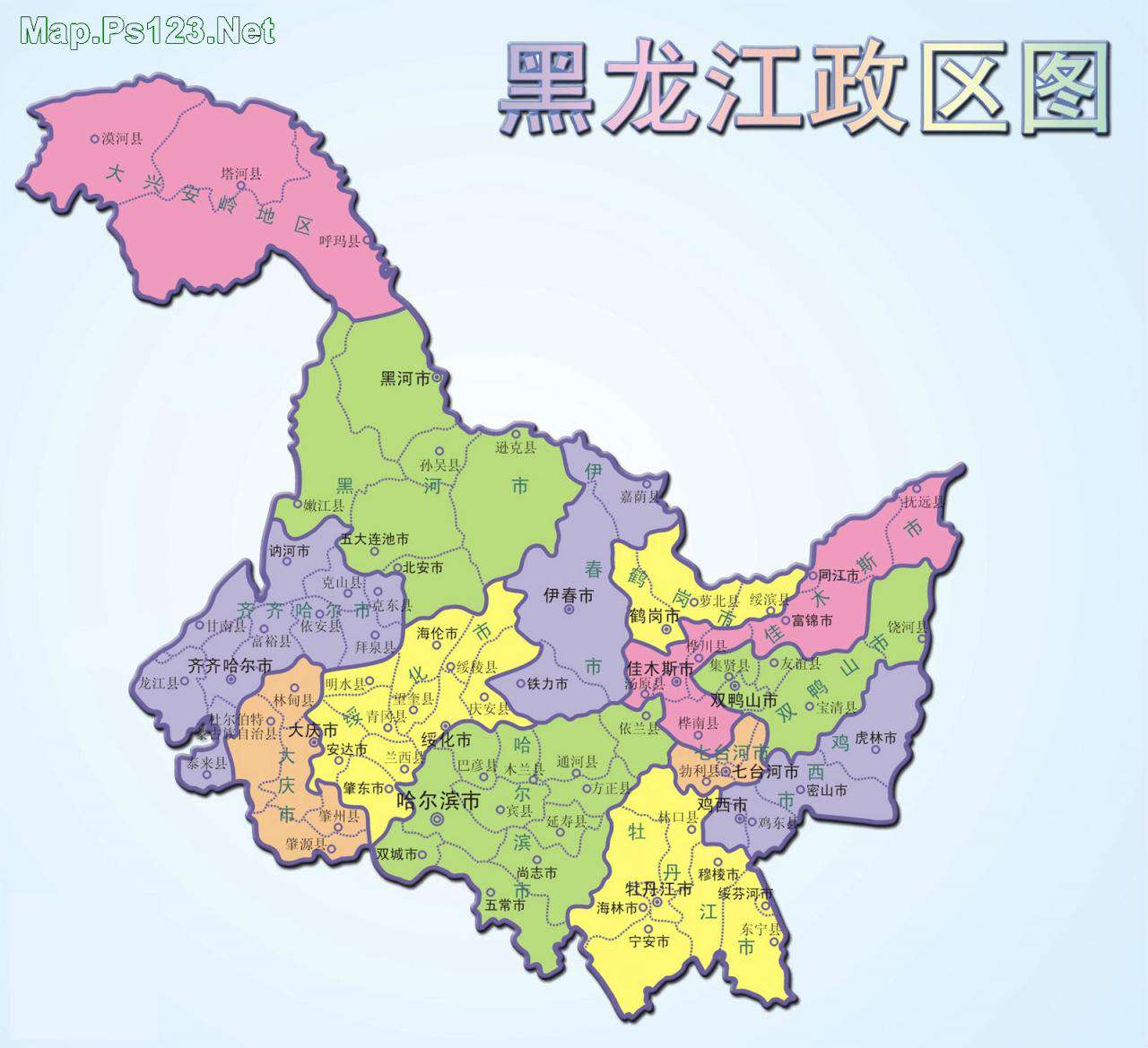 鶴崗在哪里哪個省份哪個市(行政區劃)