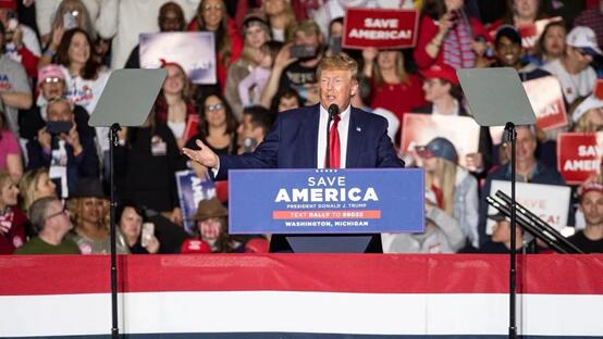 特朗普稱美國的最大威脅不是中俄(而是國內病態激進政客)