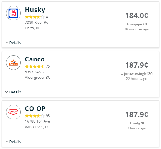 附近哪個加油站加油最便宜(怎么查詢附近加油站價格)