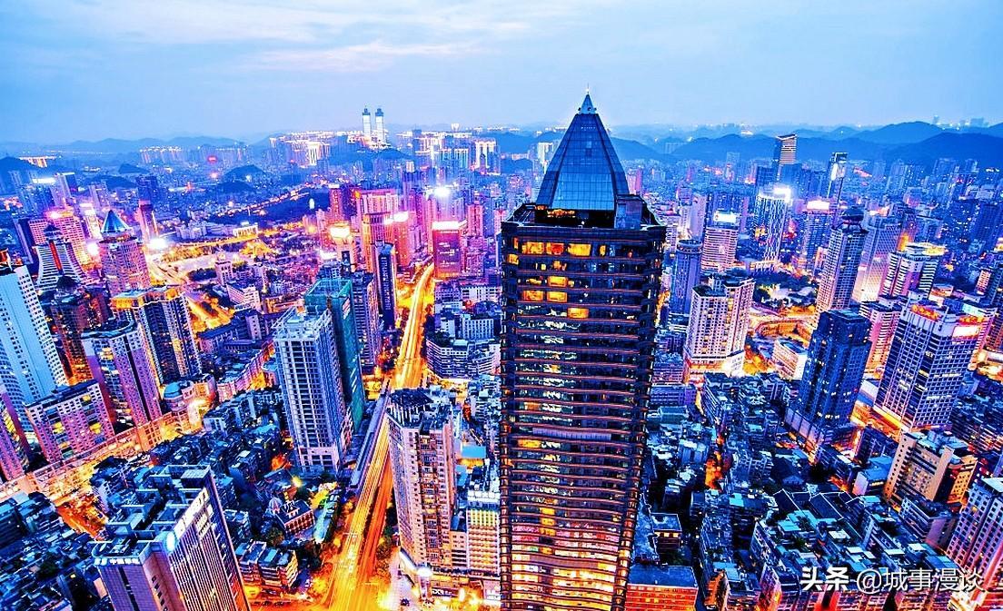 遵義在西南城市中排名（西南地區五強城市）
