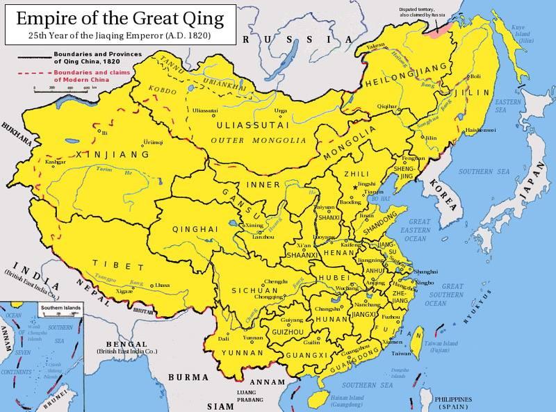 秦始皇的版圖有多大(秦始皇統一中國時的版圖)