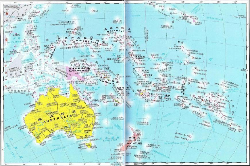 最小的洲是哪一個(面積最小的洲)