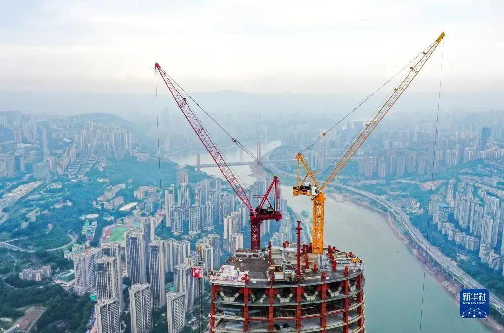 重慶最高建筑多少米(重慶在建高樓最新進展)