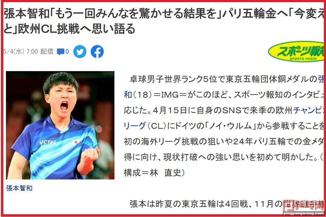 乒乓球女子世界排名表(2022年最新排名積分榜)