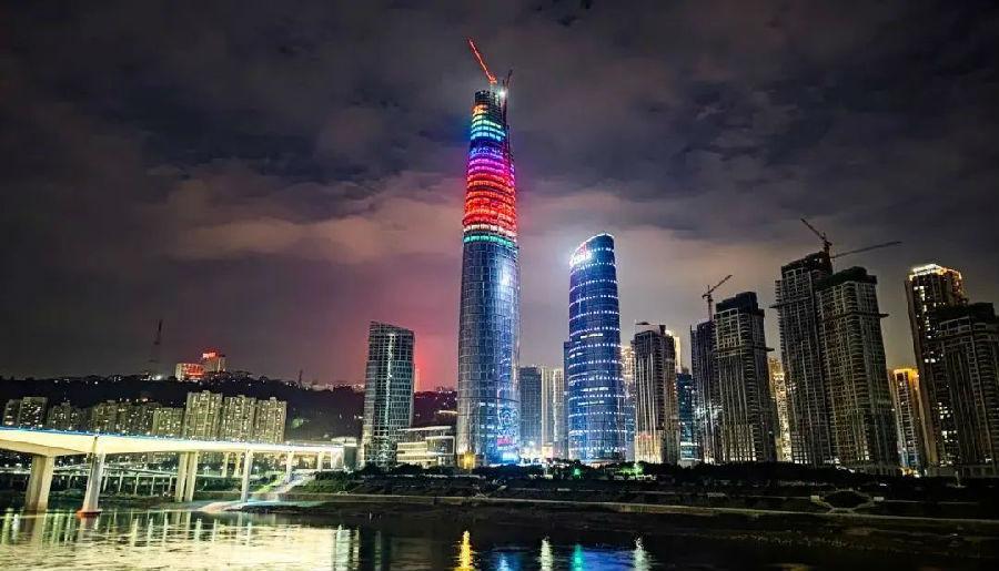 重慶最高建筑多少米(重慶在建高樓最新進展)