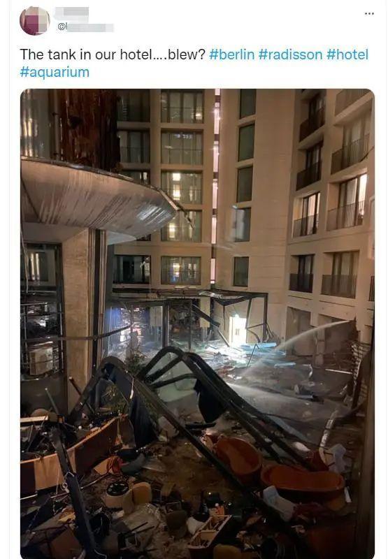 世界最大獨立圓柱體水族館爆裂，制造商介入調查